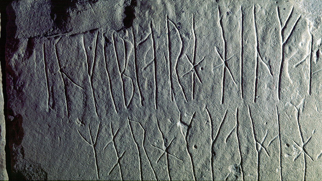 Runic carvings in Maeshowe