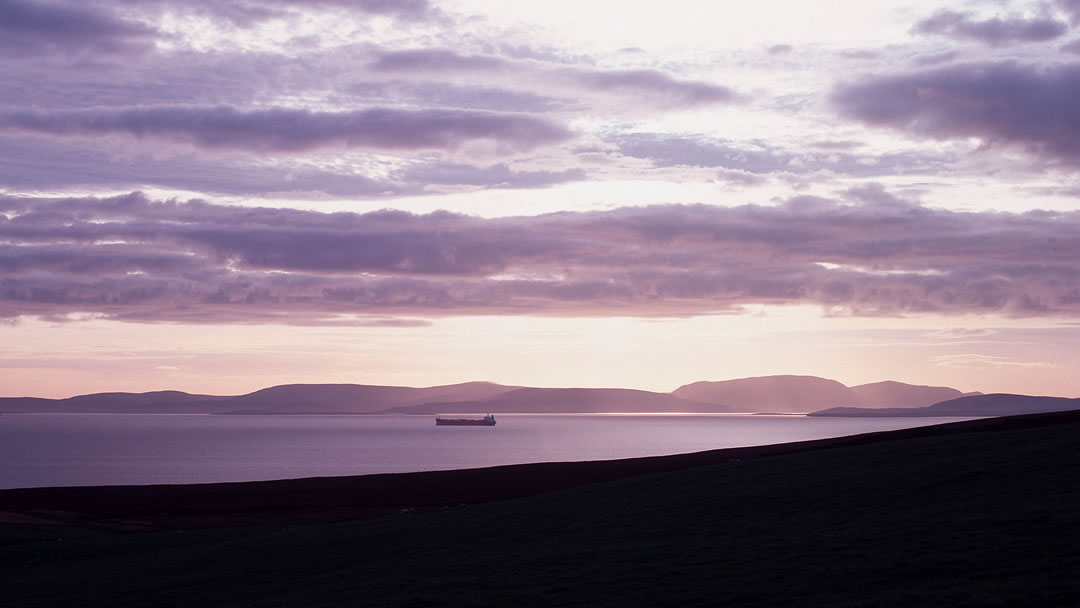 Scapa Flow in Orkney