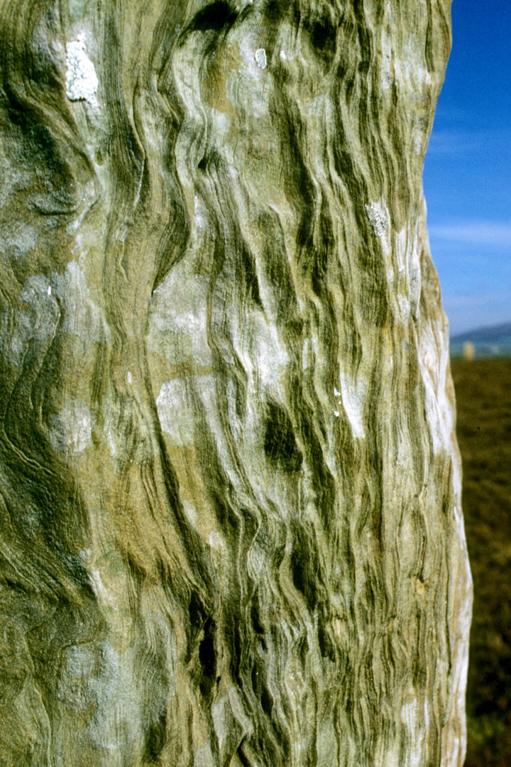 A standing stone at the Ring of Brodgar