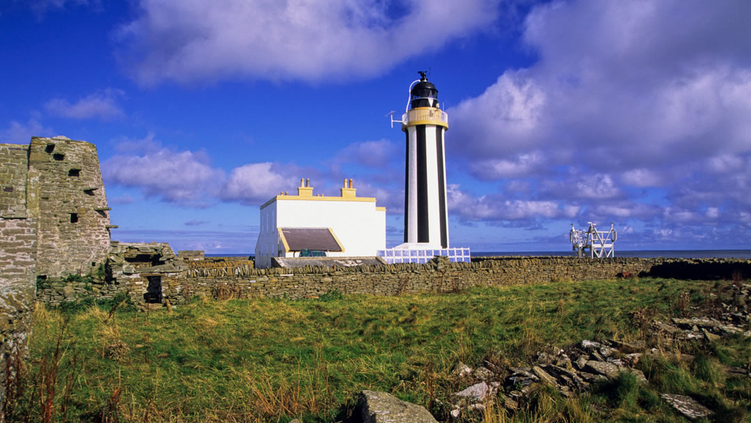 Start Point Lighthouse in Sanday, Orkney