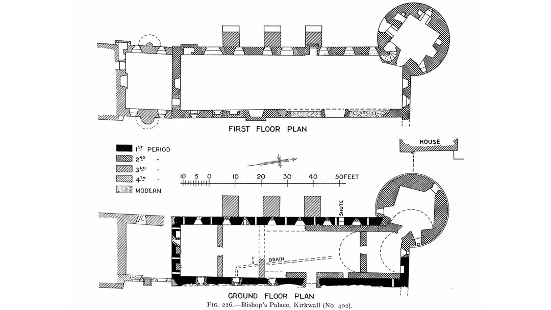 The Bishop's Palace floorplan