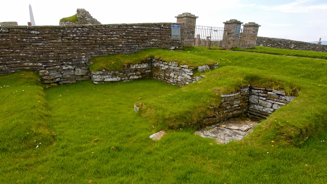 The Earl's Bu in Orphir, Orkney