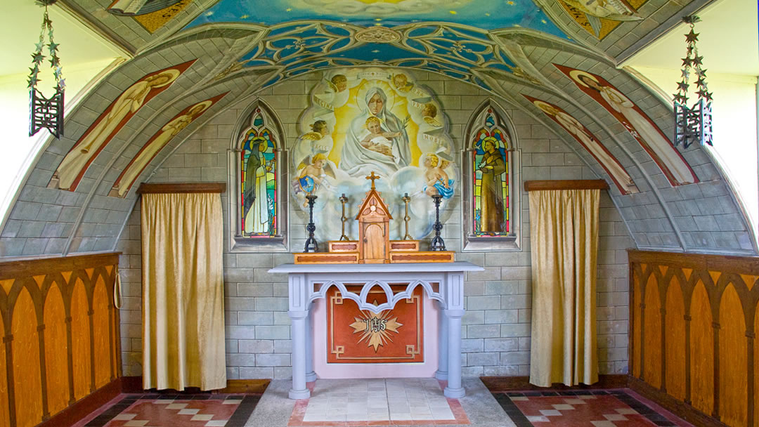 The Italian Chapel interior
