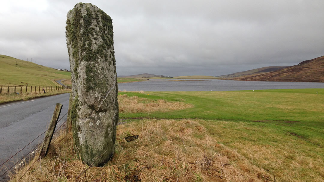 The Murder Stone in Tingwall, Shetland