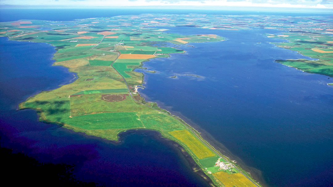 The Ring of Brodgar in Stenness, Orkney