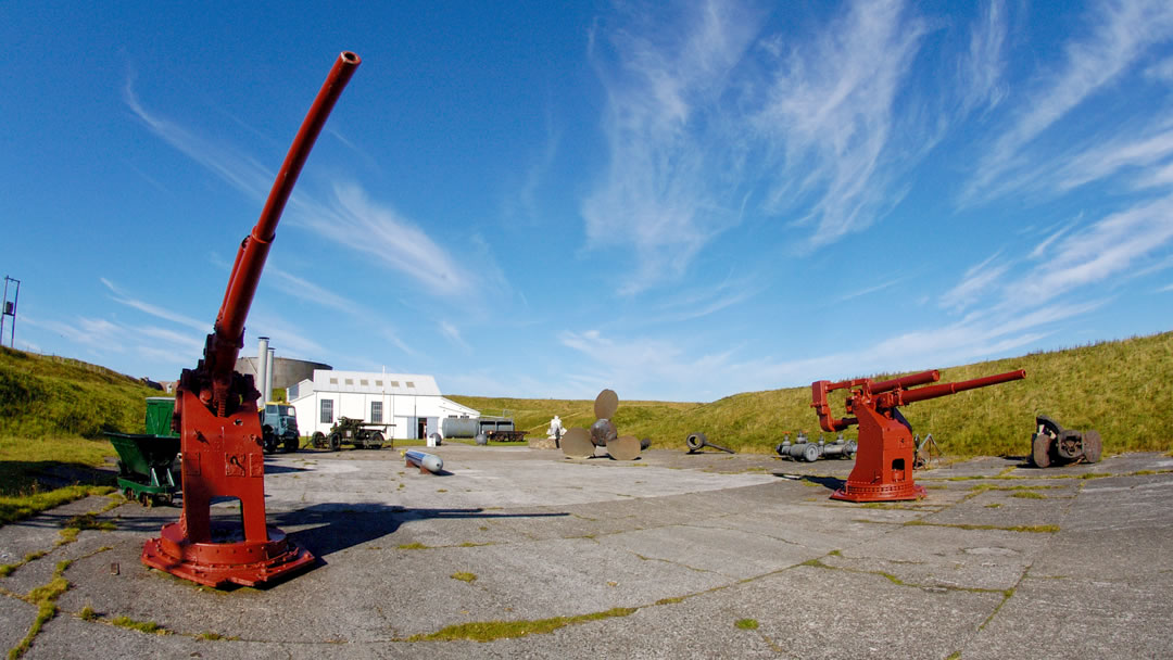 The Scapa Flow Visitors Centre in Lyness, Hoy, Orkney