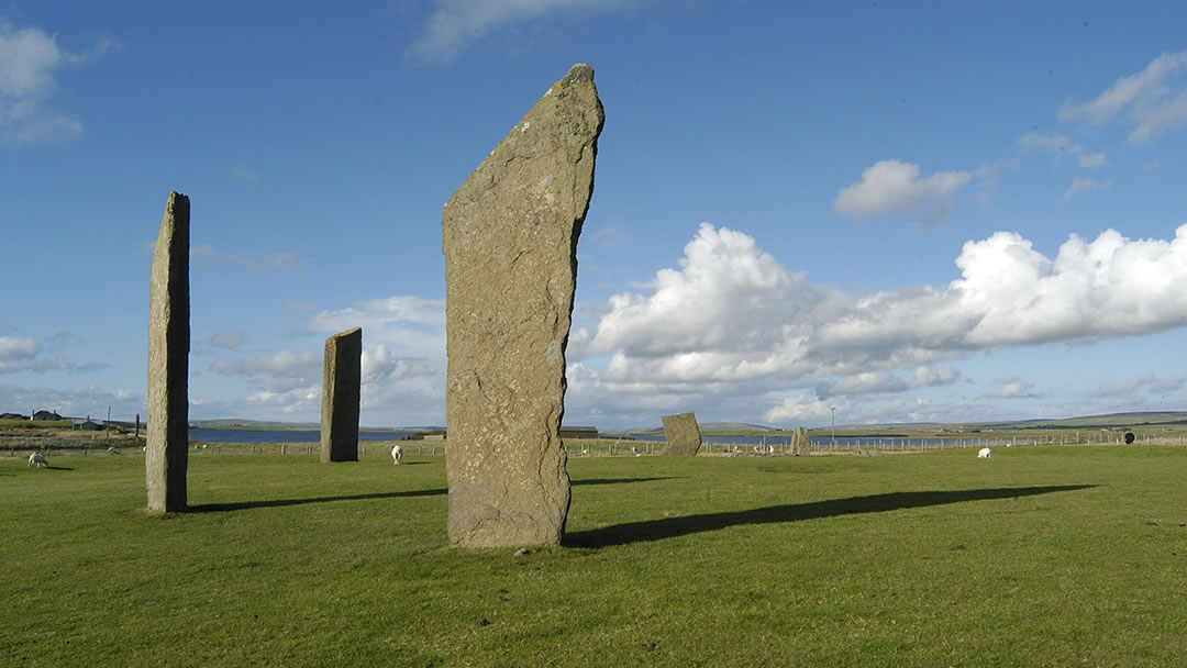 The Standing Stones of Stenness - standing stones in Orkney