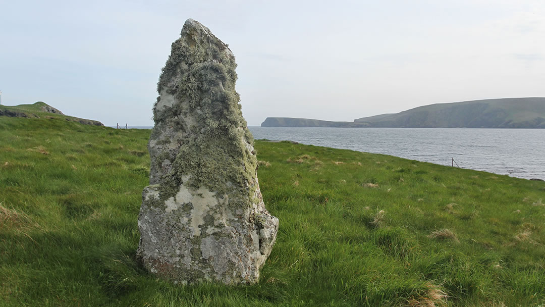 The Stone of the Ripples, Fetlar in Shetland