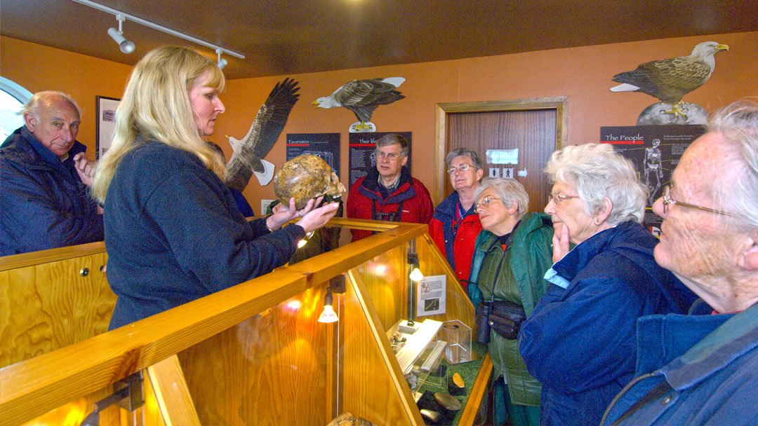 The Tomb of the Eagles museum