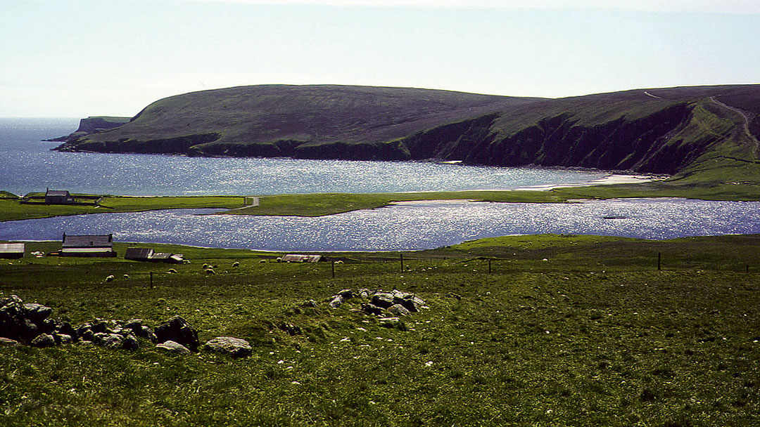 Wick of Tresta in Fetlar, Shetland