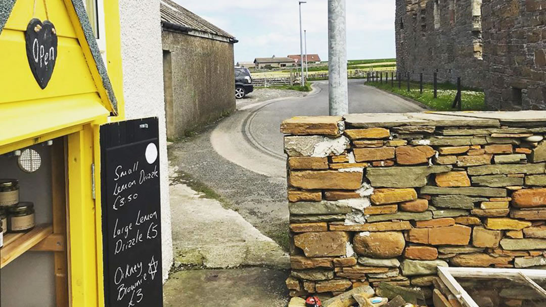 JP Honesty Box in Birsay, Orkney