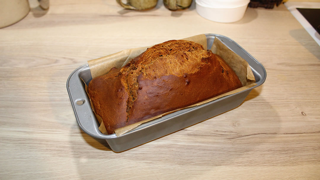 Ovaltine Loaf cooked