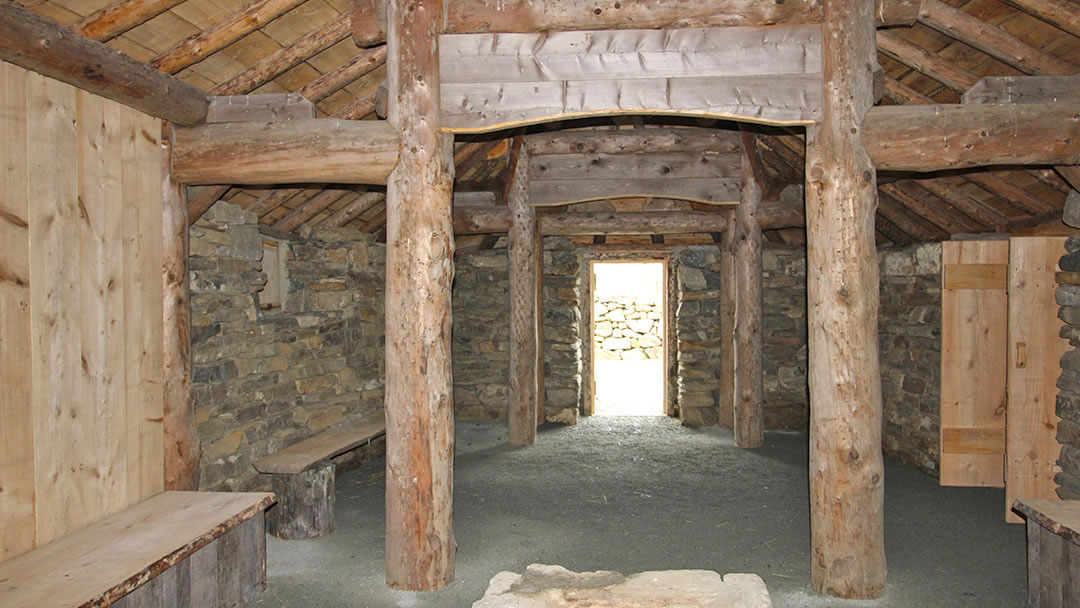 The Viking Longhouse reconstruction at Haroldswick, Unst, Shetland
