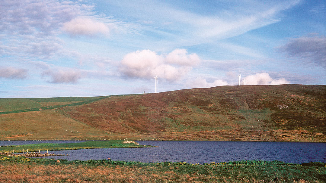 Tingwall Loch assembly site in Shetland