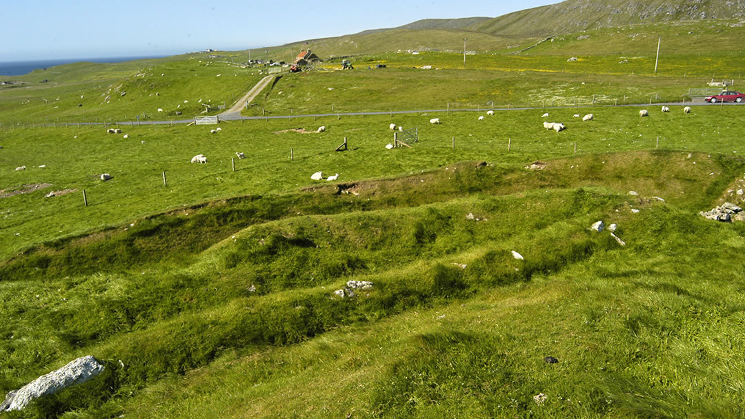 Broch at Underhoull, Shetland