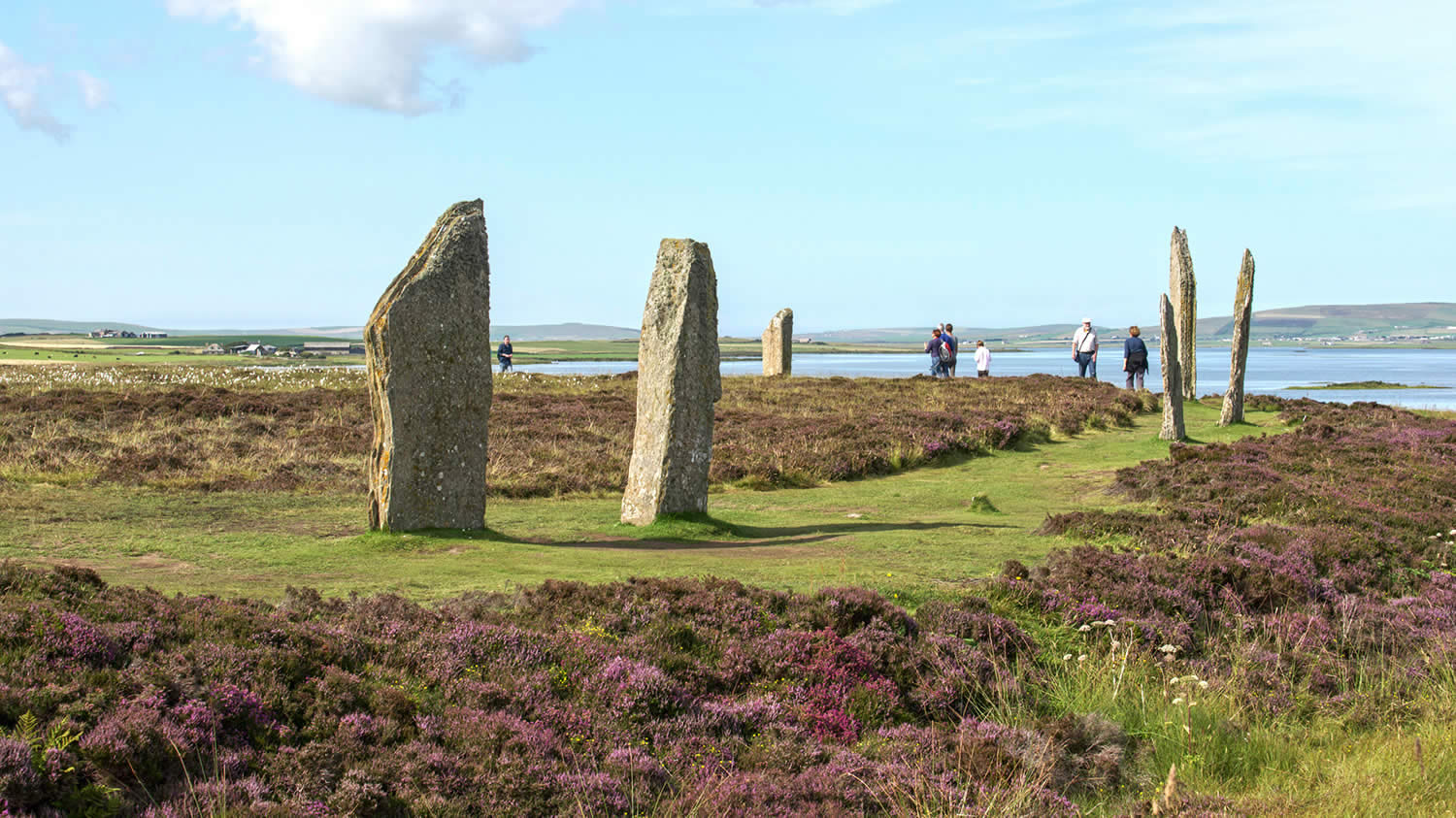 The Ring of Brodgar in the West Mainland of Orkney