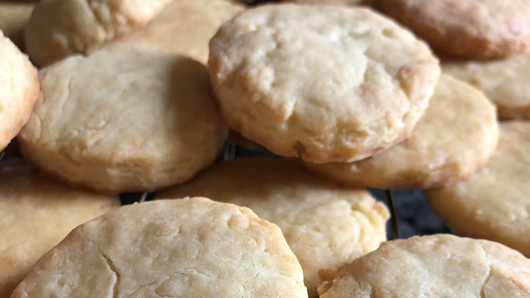 Cheese Nibbles, made using Orkney Cheese and Shetland butter