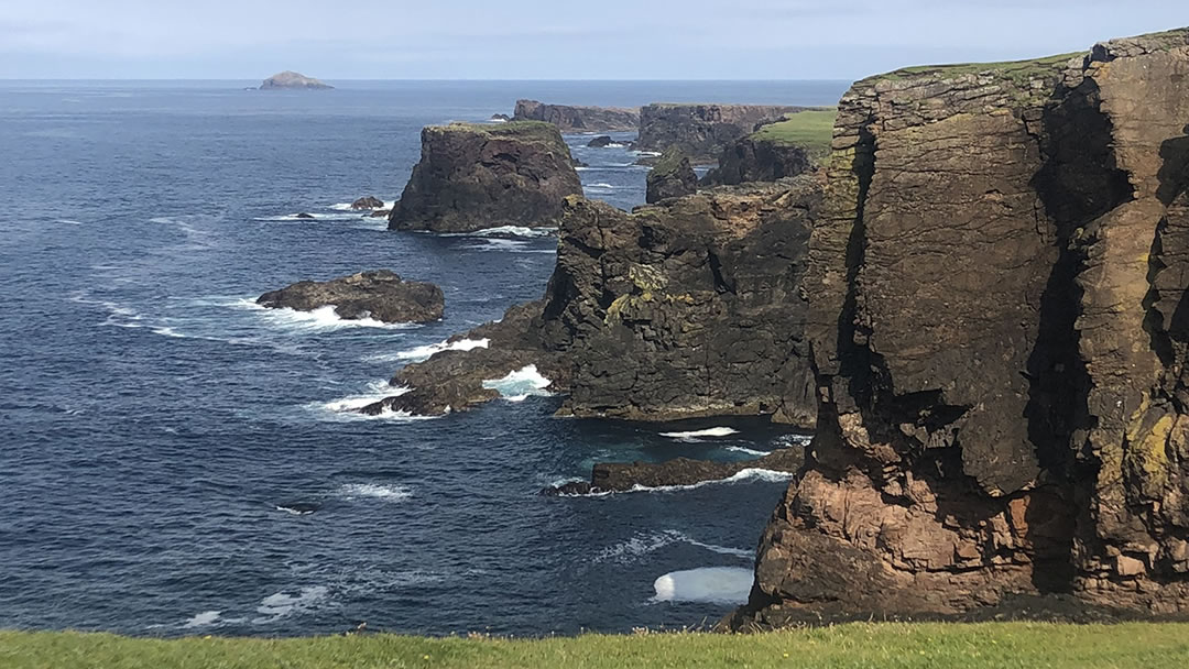 Eshaness in the north of Shetland