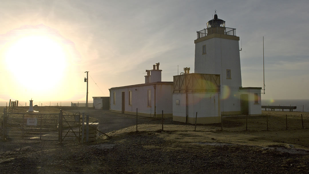 Eshaness lighthouse in Shetland