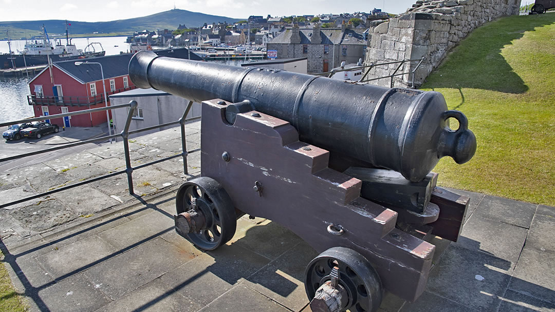 Fort Charlotte in Lerwick, Shetland