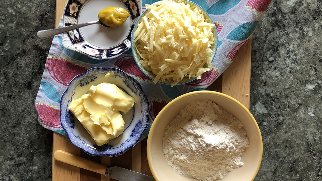 Only 4 ingredients are needed to make Cheese Nibbles