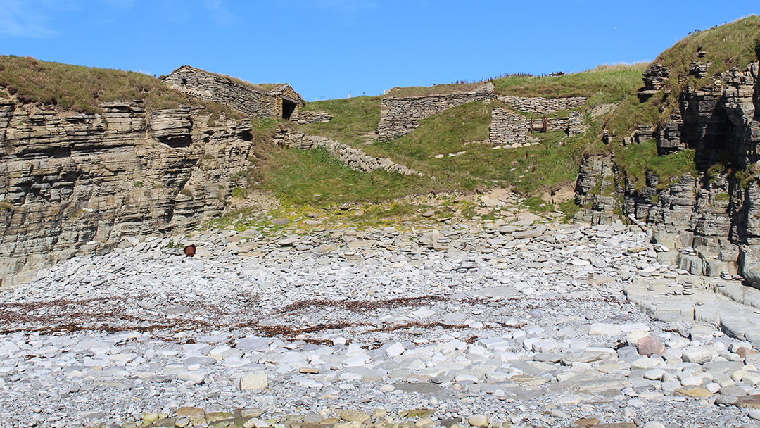 The fishermen's huts at Marwick, Orkney