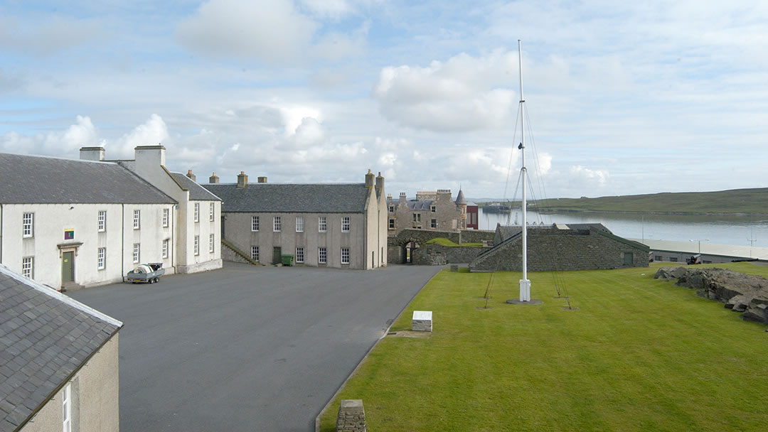 Fort Charlotte in Lerwick, Shetland Islands