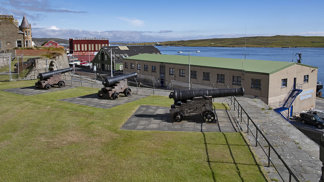 Fort Charlotte in Lerwick, Shetland