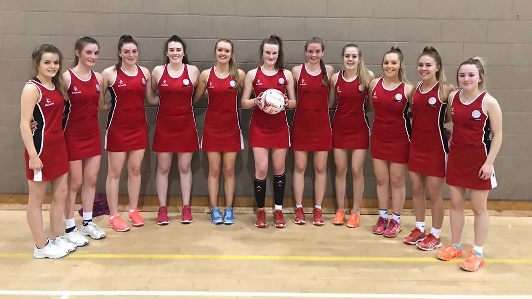 Kirkwall Grammar School Senior Netball team