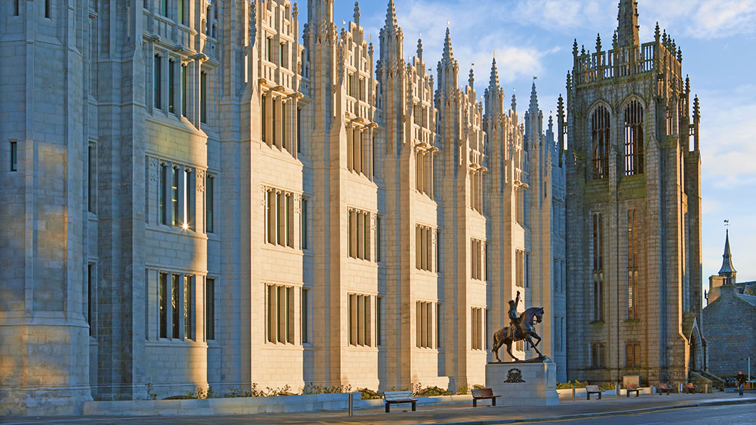 Marischal College in Aberdeen