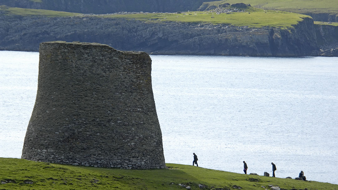 Mousa Broch in Shetland