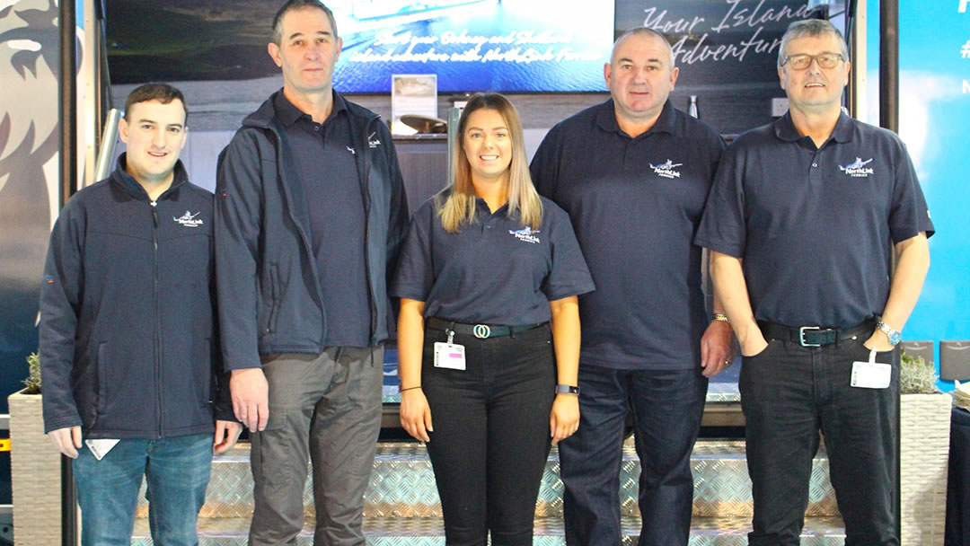 NorthLink team at Scottish Caravan, Motorhome and Holiday Home Show