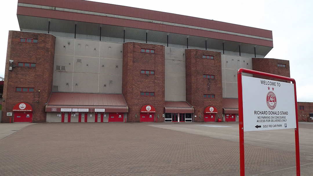 Pittodrie Football Stadium