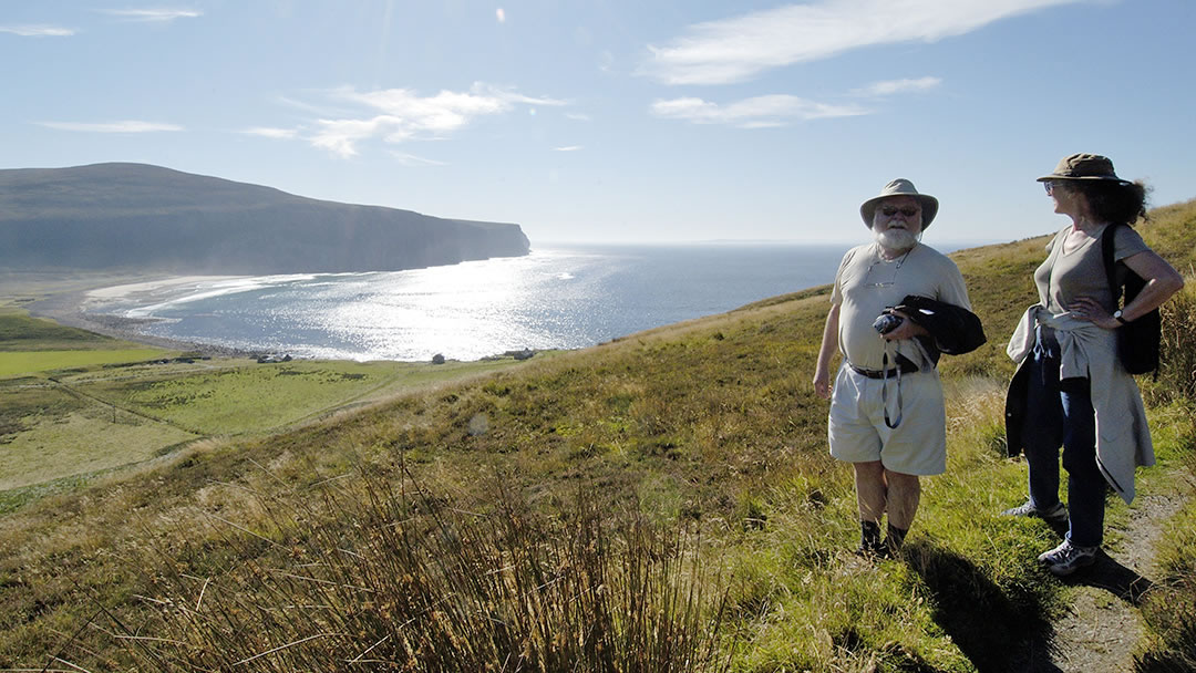 Climbing to the Old Man of Hoy