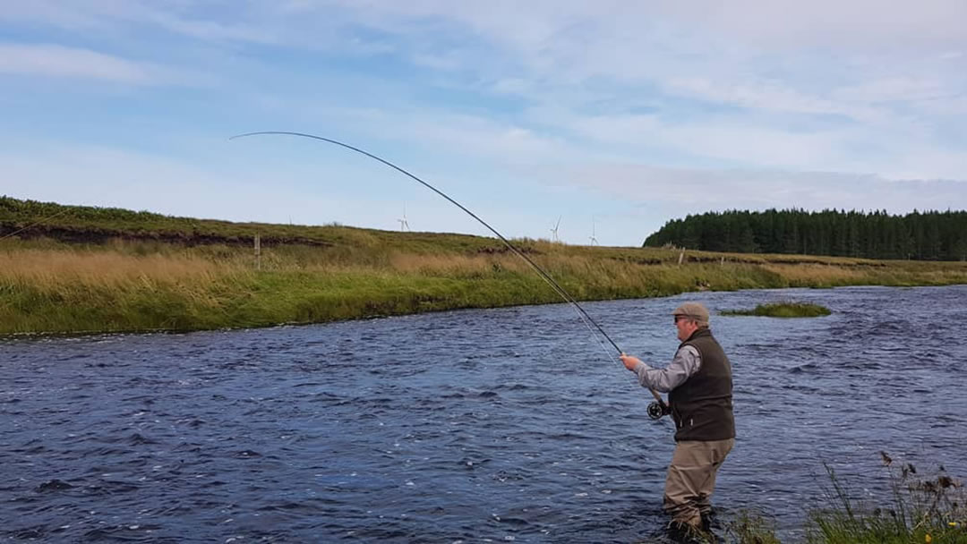 Fishing in Thurso River in Caithness