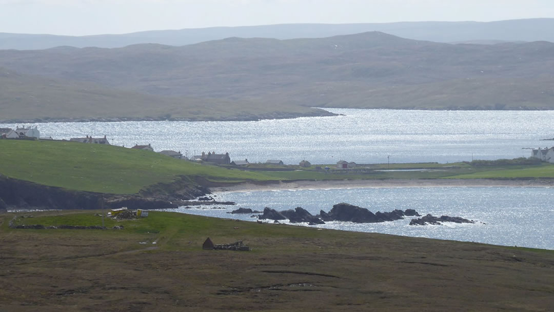 Hillswick - On the isthmus to Ness of Hillswick in Shetland geograph-6185103-by-Russel-Wills