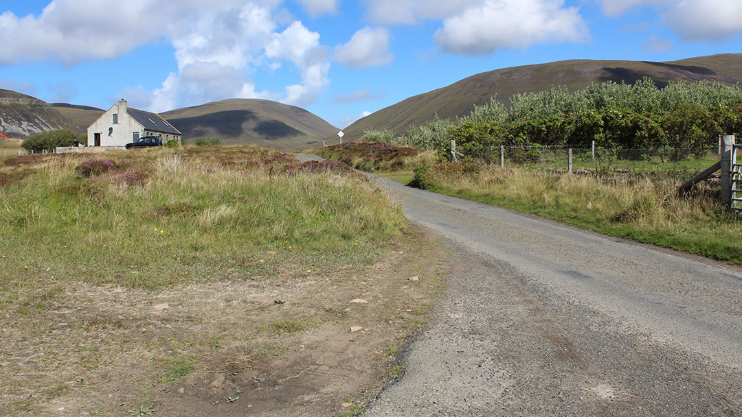 New house in Rackwick, Hoy, the Orkney islands