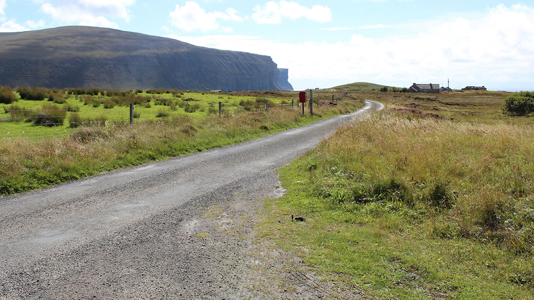 Rackwick in Hoy in the Orkney islands