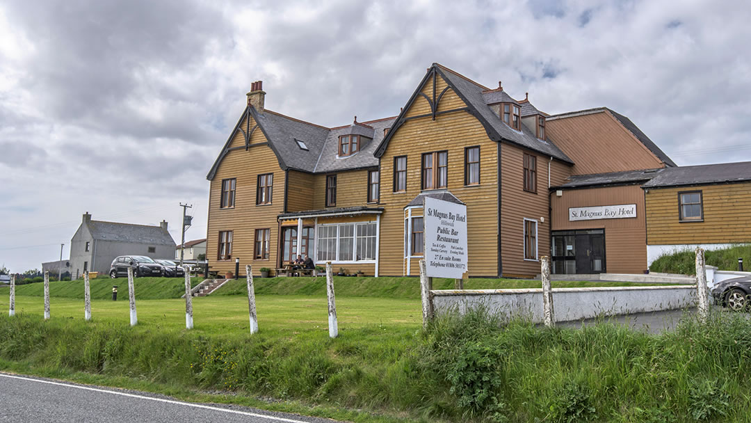 St Magnus Bay Hotel in Hillswick, Shetland