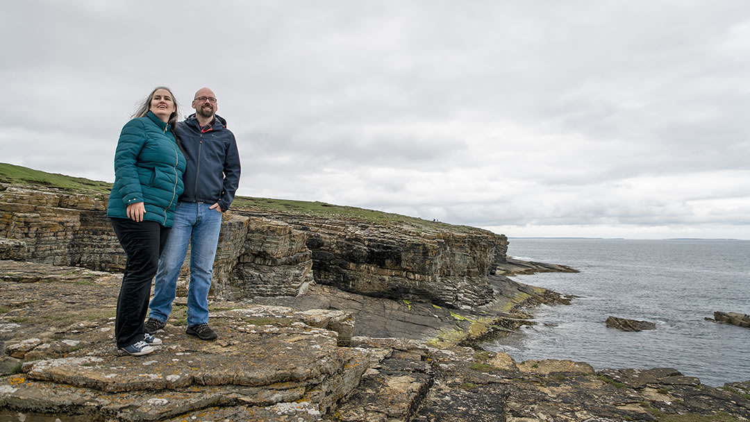 A walk in Deerness in Orkney