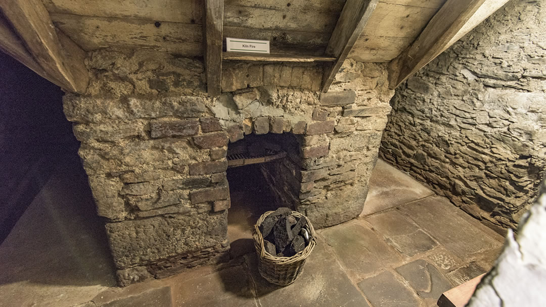 Fire kiln at Quendale Mill in Shetland