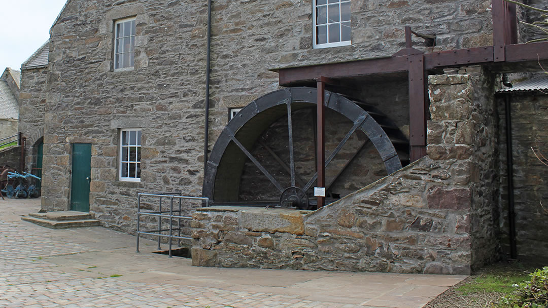 Quendale Mill waterwheel