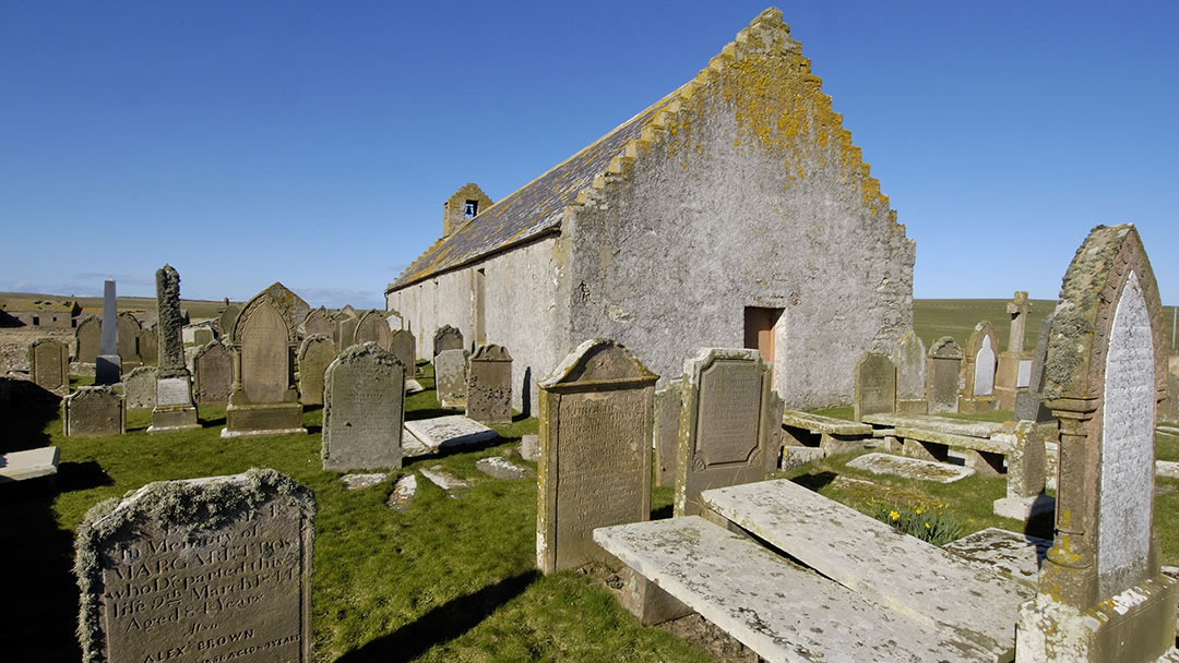 St Marys Chapel, Burwick, South Ronaldsay, Orkney