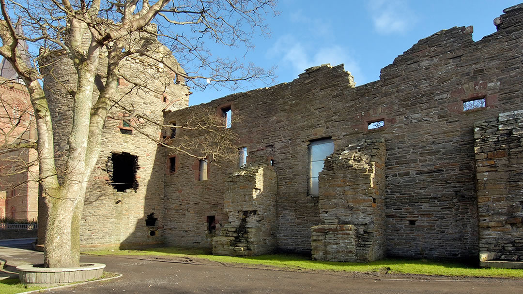 The Bishop's Palace in Orkney