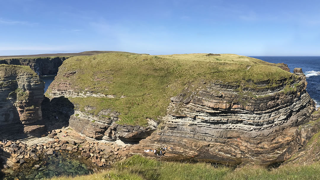 The Brough of Deerness in Orkney