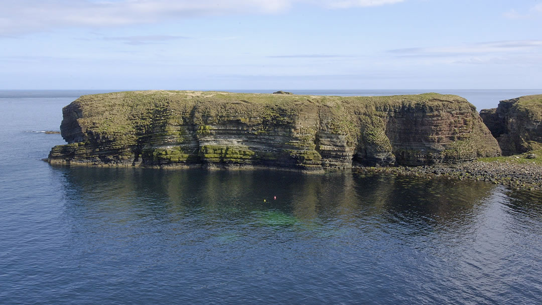 The Brough of Deerness in Orkney