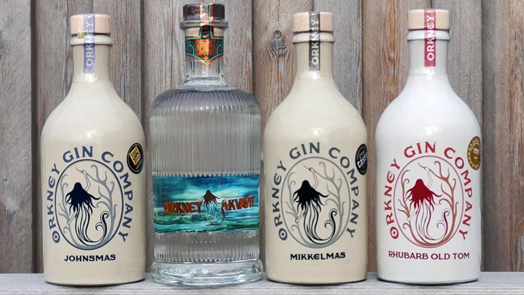 Orkney Gin Company - the product range