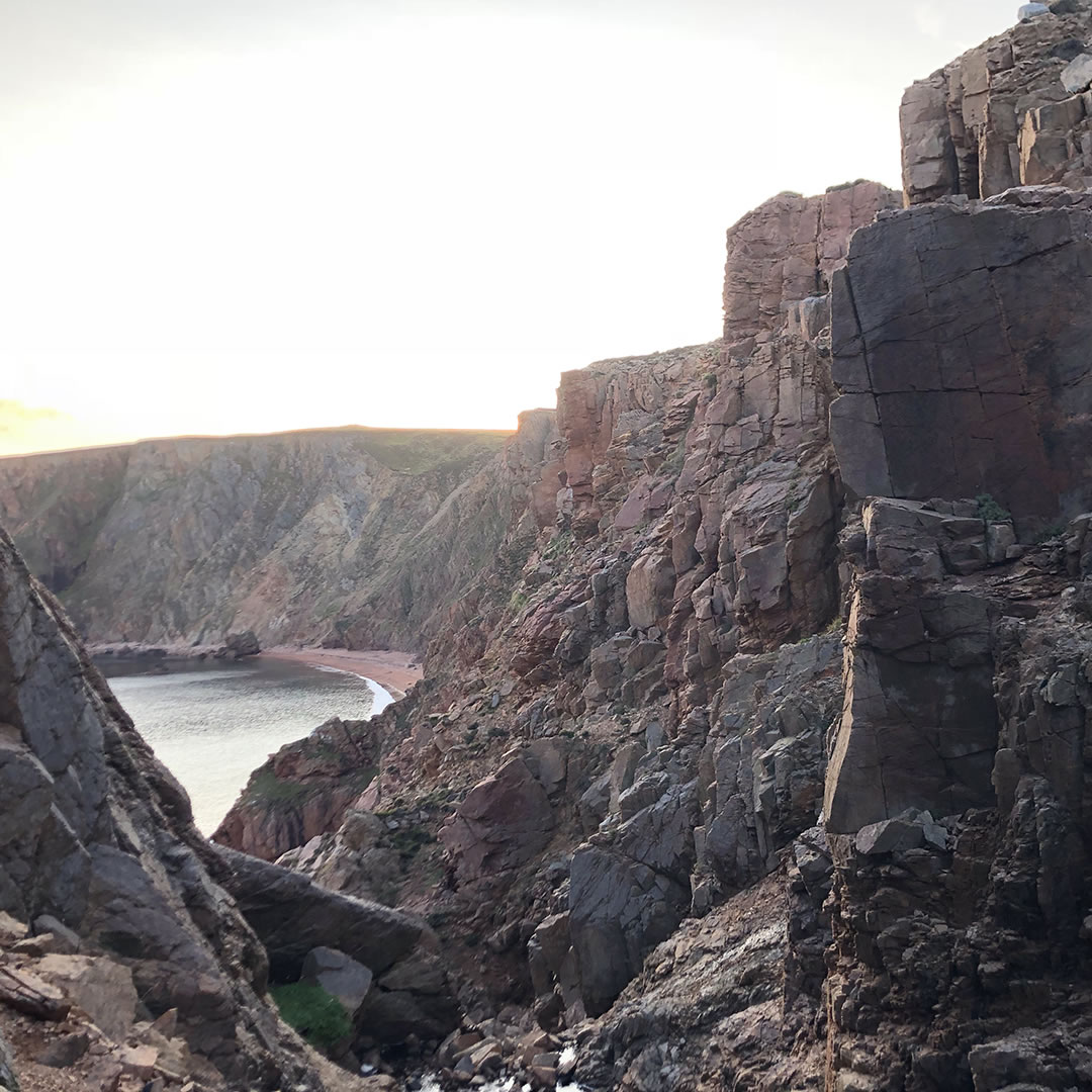 Roe Sand in Shetland