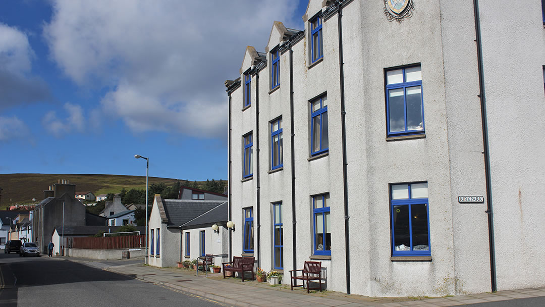 The Walter & Joan Gray Eventide Home in Scalloway in Shetland © Stuart Taylor