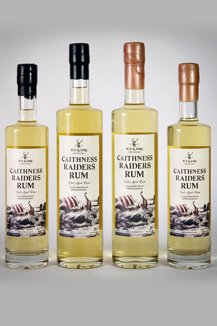 Caithness Raiders Rum from Ice and Fire Distillery